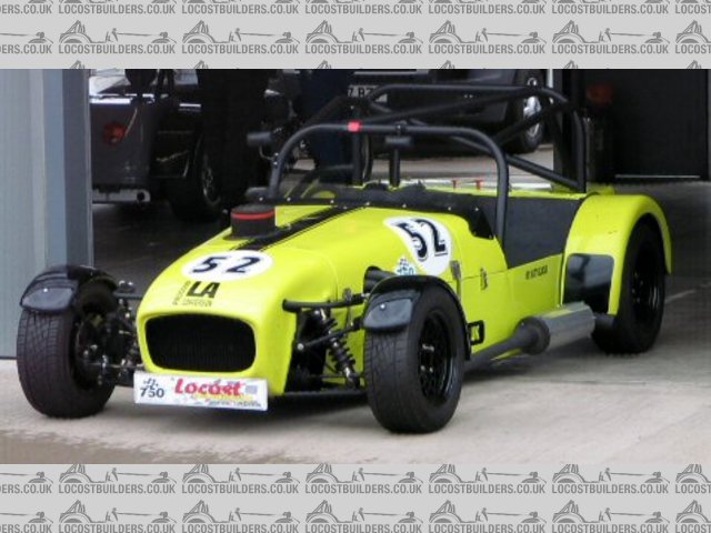 The new Lewisham college BIO car on it's first shake down at Donnington.